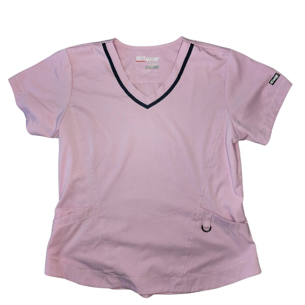 Grey's Anatomy Brand Pink Scrub Top